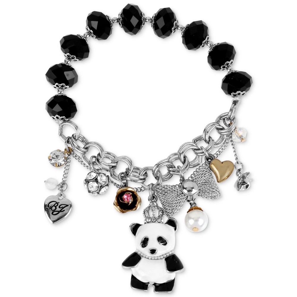 Betsey Johnson Panda Charm Bracelet